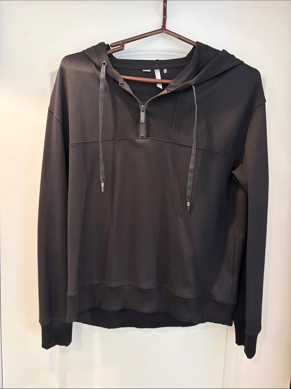 Black Women’s Half-Zip Hoodie Sweater